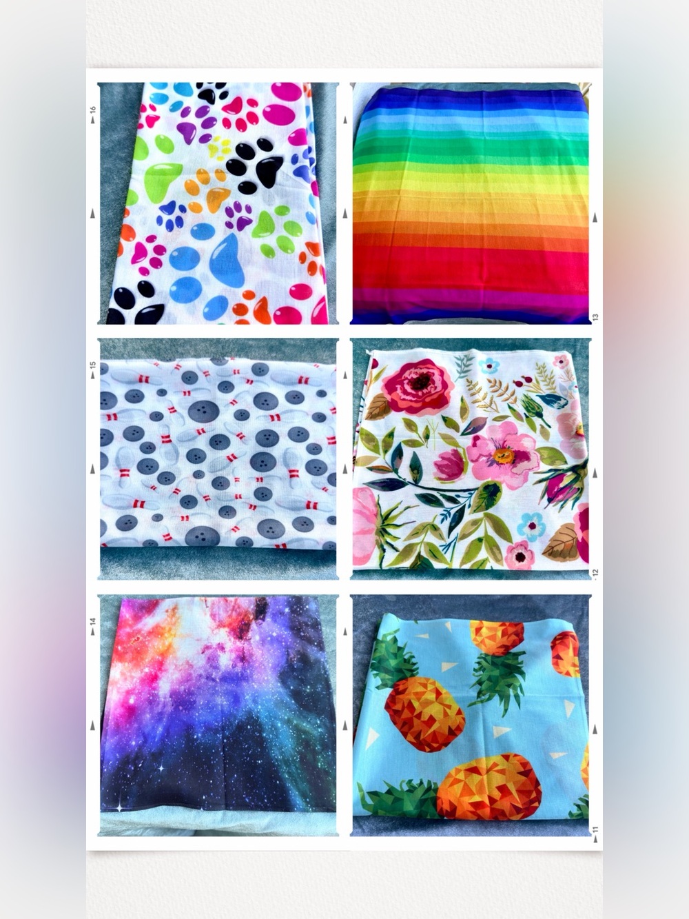 Choose Any 3 Bandanas 22x22 New Mix & Match Bundle